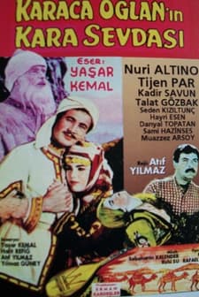Karacaoğlan'ın Kara Sevdası (1959) afişi