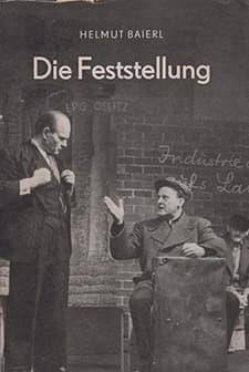 Die Feststellung (1958) afişi