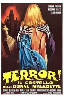 Terror! ıl Castello Delle Donne Maledette (1974) afişi