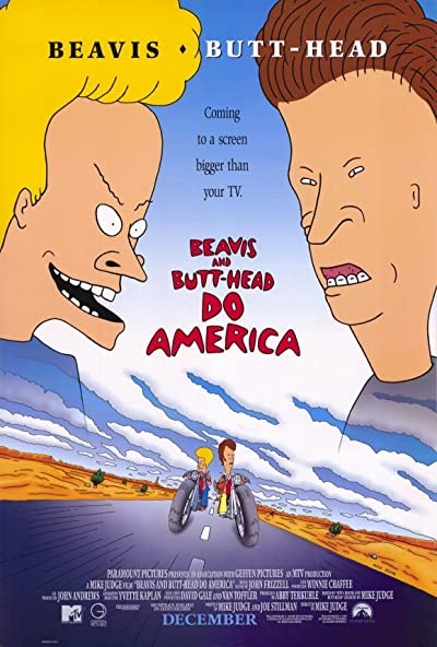 Beavis And Butt-Head Do America (1996) afişi