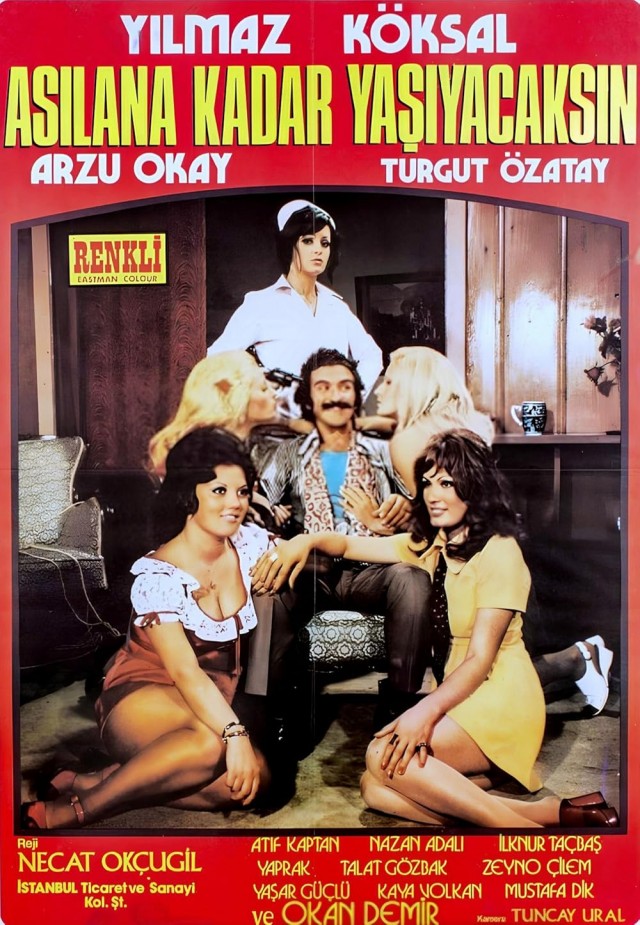 Asılana Kadar Yaşayacaksın (1972) afişi