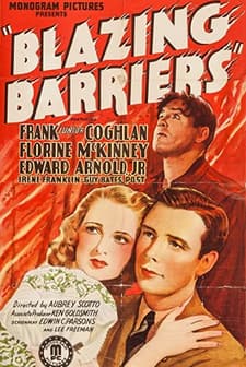Blazing Barriers (1937) afişi