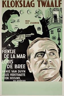 Klokslag Twaalf (1936) afişi