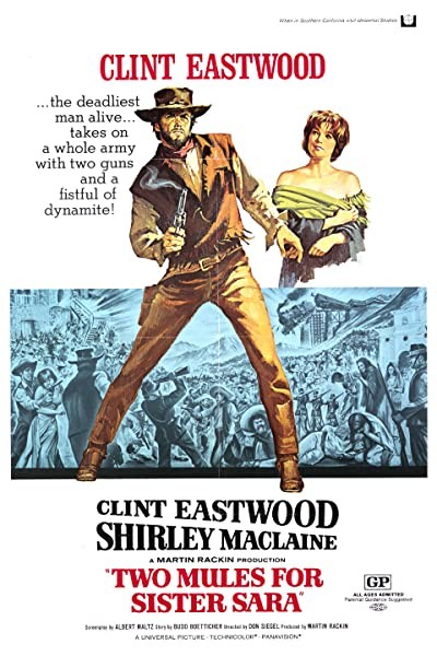 Sara'ya İki Katır (1970) afişi