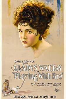 Das Spiel mit dem Feuer (1921) afişi