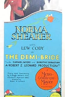 The Demi-bride (1927) afişi