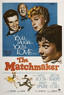 The Matchmaker (1958) afişi