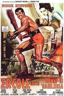 Ercole Contro I Tiranni Di Babilonia (1964) afişi