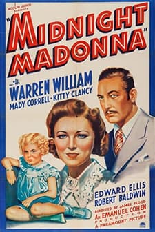 Midnight Madonna (1937) afişi