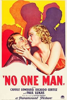 No One Man (1932) afişi