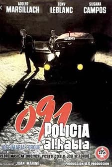 091 Policía Al Habla (1960) afişi