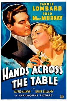 Hands Across The Table (1935) afişi