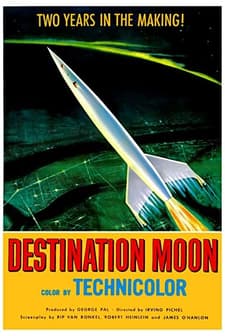 Aya Seyahat (1950) afişi