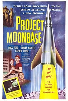 Project Moonbase (1953) afişi