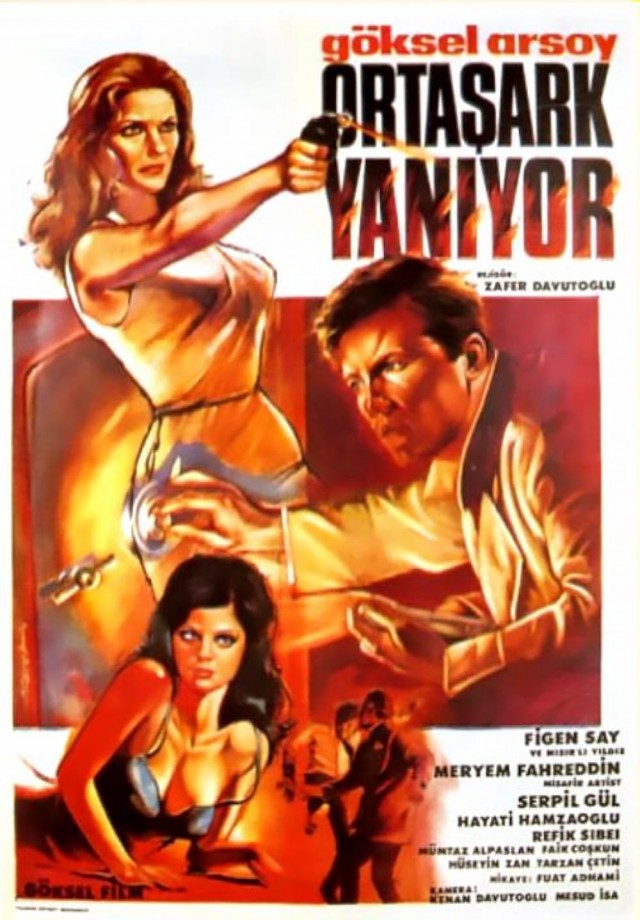 Ortaşark Yanıyor (1967) afişi