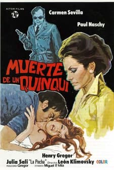 Muerte De Un Quinqui (1977) afişi