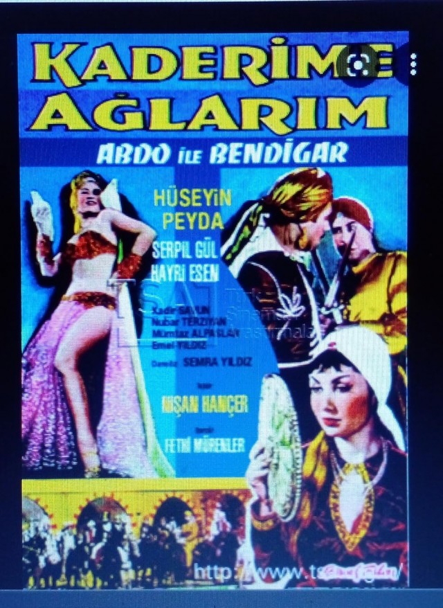 Kaderime Ağlarım (1960) afişi