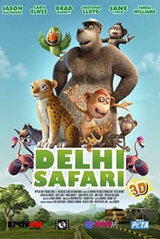 Delhi Safari (2012) afişi