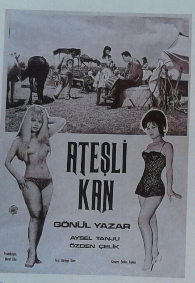 Ateşli Kan (1962) afişi