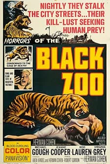 Black Zoo (1963) afişi