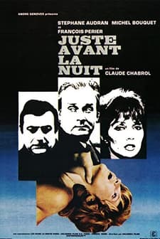 Juste Avant La Nuit (1971) afişi
