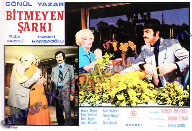 Bitmeyen şarkı (1976) afişi