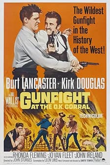 Gunfight At The O.K. Corral (1957) afişi