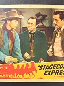 Stagecoach Express (1942) afişi