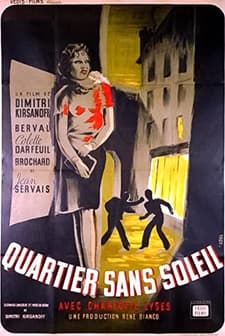 Quartier Sans Soleil (1939) afişi