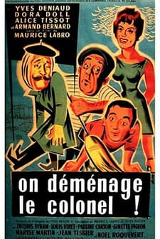 On Déménage Le Colonel (1955) afişi