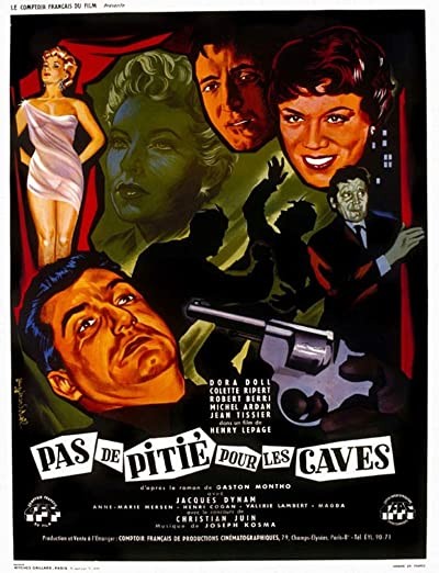 Pas De Pitié Pour Les Caves (1955) afişi