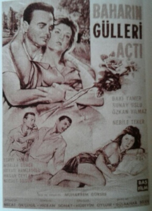Baharın Gülleri Açtı (1961) afişi