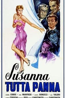 Susanna Tutta Panna (1957) afişi