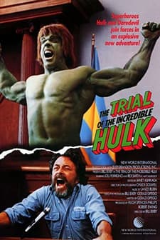 The Trial Of The Incredible Hulk (1989) afişi