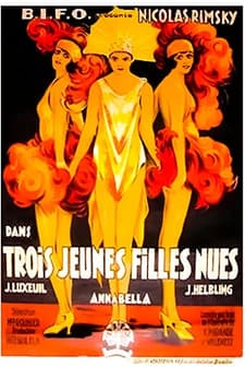Trois Jeunes Filles Nues (1929) afişi