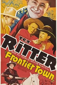 Frontier Town (1938) afişi