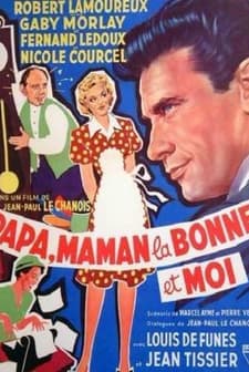 Papa, Maman, La Bonne Et Moi... (1954) afişi
