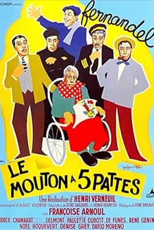 Le Mouton à Cinq Pattes (1954) afişi