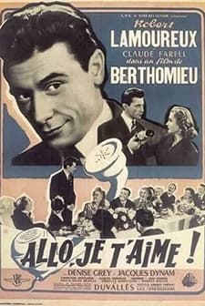 Allô... Je T'aime (1952) afişi