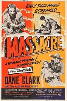 Massacre (1956) afişi