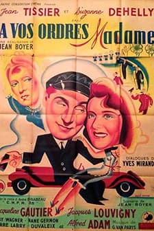 À Vos Ordres, Madame (1942) afişi