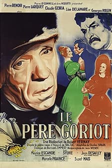 Goriot Baba (1945) afişi