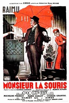 Monsieur La Souris (1942) afişi