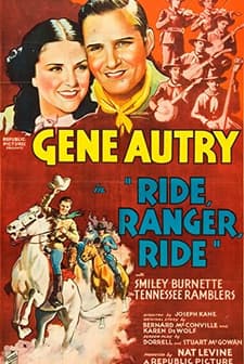 Ride Ranger Ride (1936) afişi