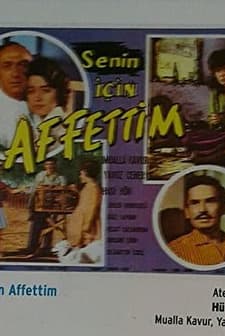 Senin İçin Affettim (1961) afişi