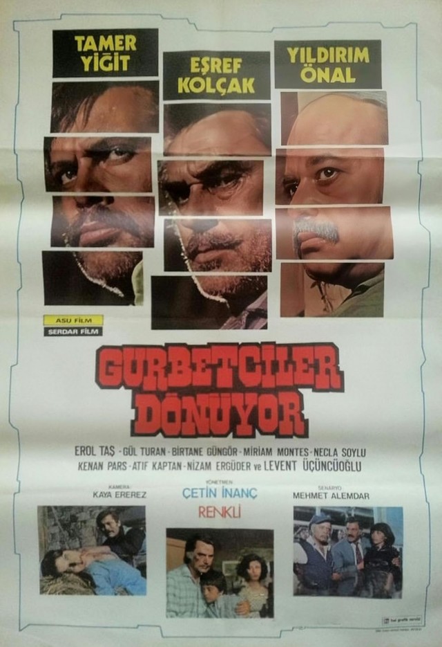 Gurbetçiler Dönüyor (1976) afişi