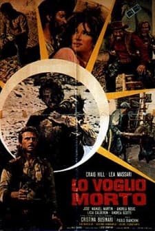 Lo Quiero Muerto (1969) afişi