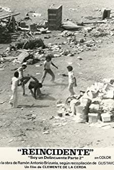 Reincidente (1977) afişi