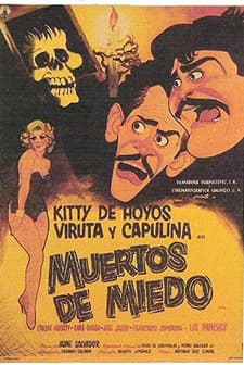 Muertos De Miedo (1958) afişi