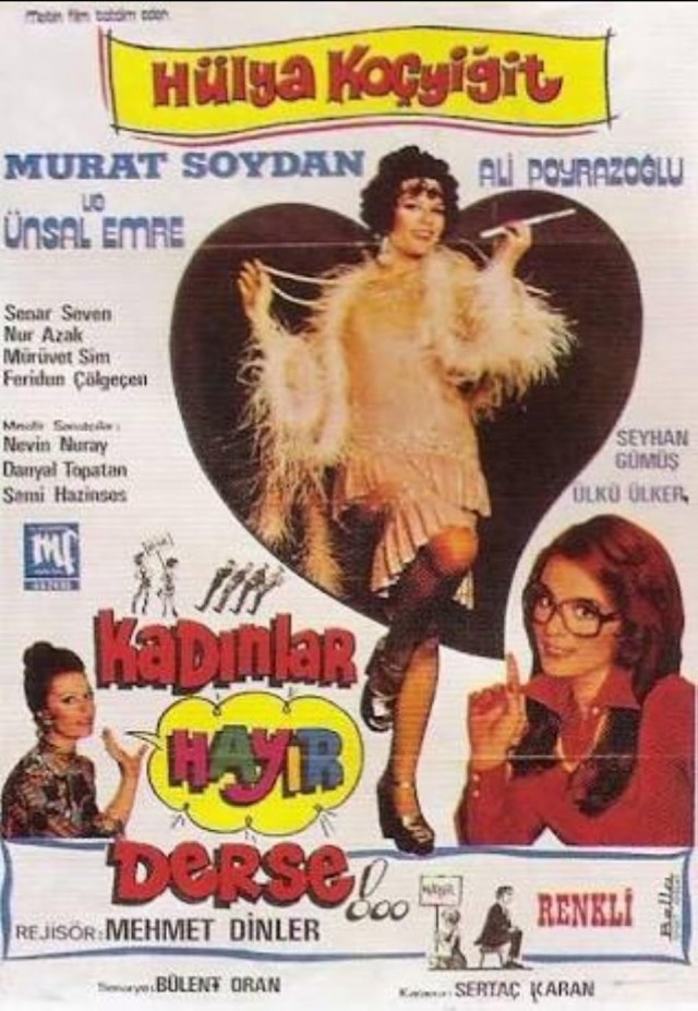Kadınlar Hayır Derse (1975) afişi